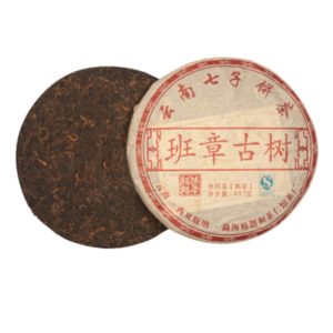 Gong Ting Pu'er bincha 357g "Ban Zhang Gushu" (Menghai), 2015
