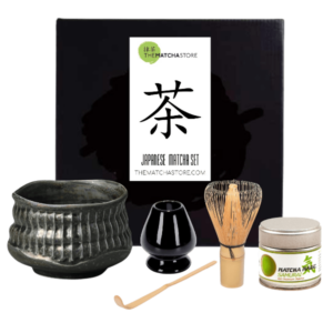 Japanilainen Matcha Setti Kuro