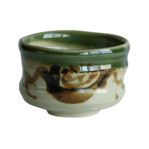 Aitoa Japanilainen Matcha kulho Nodate Oribe, Minoyaki