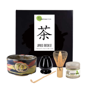 Japanilainen Matcha setti Sansai
