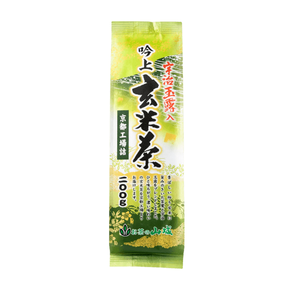 Genmaicha Uji Gyokuro vihreällä teellä 200g Genmaicha Uji Gyokuro vihreällä teellä 200g