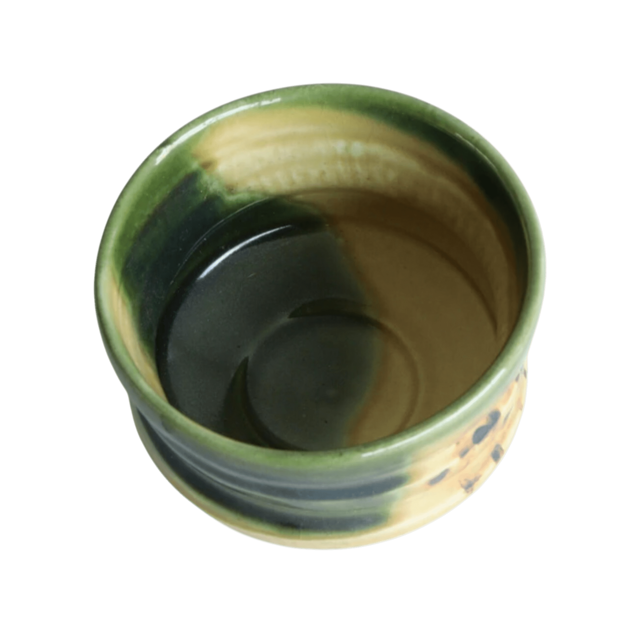 Aitoa Japanilainen Minoyaki Matcha kulho Nodate, Oribe Kosedo Aitoa Japanilainen Minoyaki Matcha kulho Nodate, Oribe Kosedo